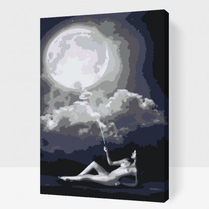 Pintura por números - La gobernante de la luna