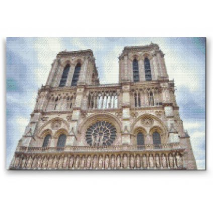 Pintura de diamante - Catedral de Notre Dame