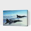 Pintura por números - Aviones de combate