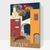 Pintura por números - Viajando por España