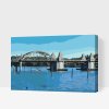 Pintura por números - Puente del Río Siuslaw