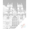 Puntillismo – Abadía de Westminster, Inglaterra