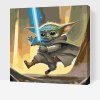 Pintura por números - Baby Yoda