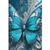 M11_Pintura_con_diamantes_-_Mariposa_en_tonos_turquesa_oscuro