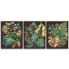 Pintura de diamante - Monstera tropical trepadora (juego de 3 piezas)