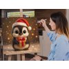 Pintura_con_diamantes_Pinguino_navideno_M9