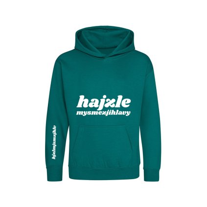 hjzlmjsmzjhlv kids hoodie jade mikina
