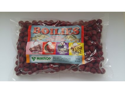 MIKROP Čebín, Boilies, ostružina-krab, 1kg