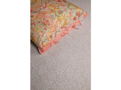 Pip Studio Leafy napinaci prosteradlo khaki