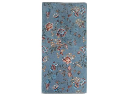 vyr 2195 Pip Studio Secret Garden osuska z bavlneneho frote modra