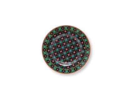 Pip Studio Berry Blues talíř Ø12cm, zelený