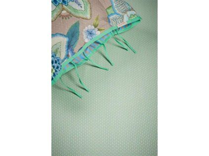 Pip Studio Cross Stitch kvalitni perkalove prosteradlo svetle zelene