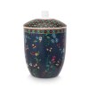Pip Studio Berry Blues porcelánová dóza 1,5l, modrá