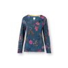 vyrp13 371551 511 801 Pip Studio tricko modre Trice Coco Flower