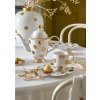 Pip Studio Dot Delight White - Gold sada 2ks hrnků 380ml, bílo-zlatá
