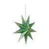 Pip Studio vánoční papírová hvězda 60 cm, tmavě zelená