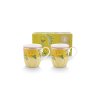 Pip Studio La Majorelle sada 2 hrnků 180ml, žlutá
