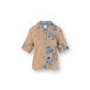 Pip Studio Flora košile s krátkým rukávem Marigold, modrá-khaki