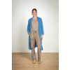 Pip Studio Belin dlouhé kalhoty Marigold, modrá-khaki