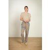 Pip Studio Belin dlouhé kalhoty Marigold, modrá-khaki