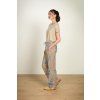 Pip Studio Belin dlouhé kalhoty Marigold, modrá-khaki