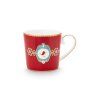 Pip Studio Love Birds Medalion sada 2 ks hrnků 165ml, červená
