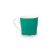 Pip Studio Love Birds Medalion sada 2 ks hrnků 165ml, zelená