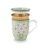 Pip Studio Lily&Lotus Green sada na čaj pro jednoho 350 ml , zelená