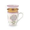Pip Studio Lily&Lotus Lilac sada na čaj pro jednoho 350 ml , lilá