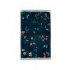 Pip Studio Les Fleurs bavlneny frote rucnik tmave modry