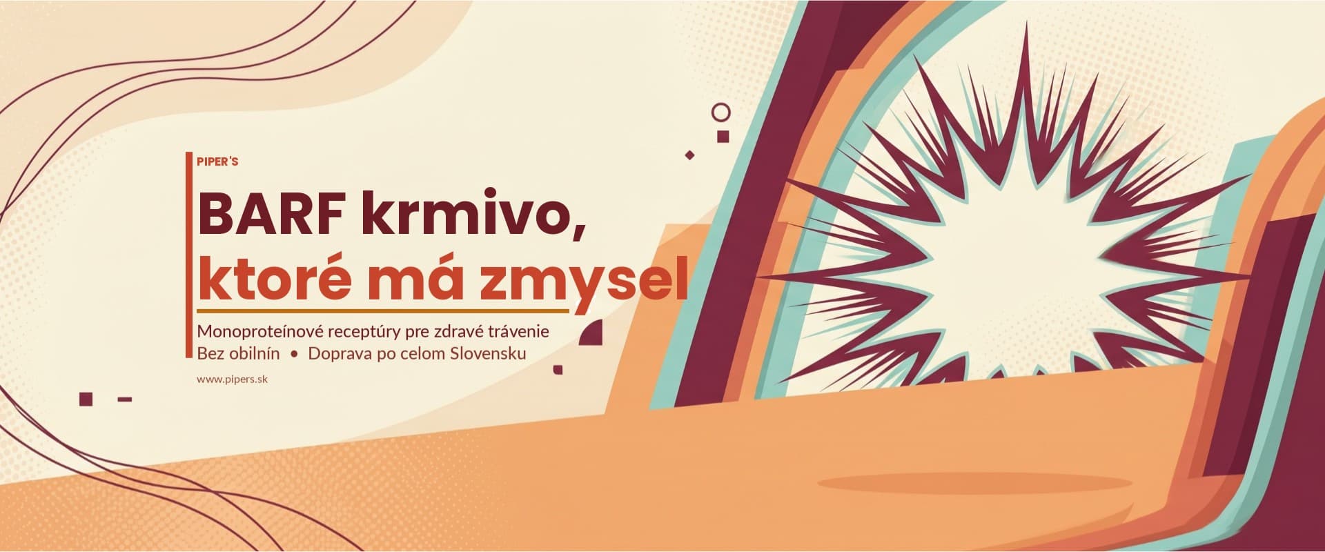 BARF krmivo pre psov a mačky – Piper's | Monoproteínové receptúry bez obilnín