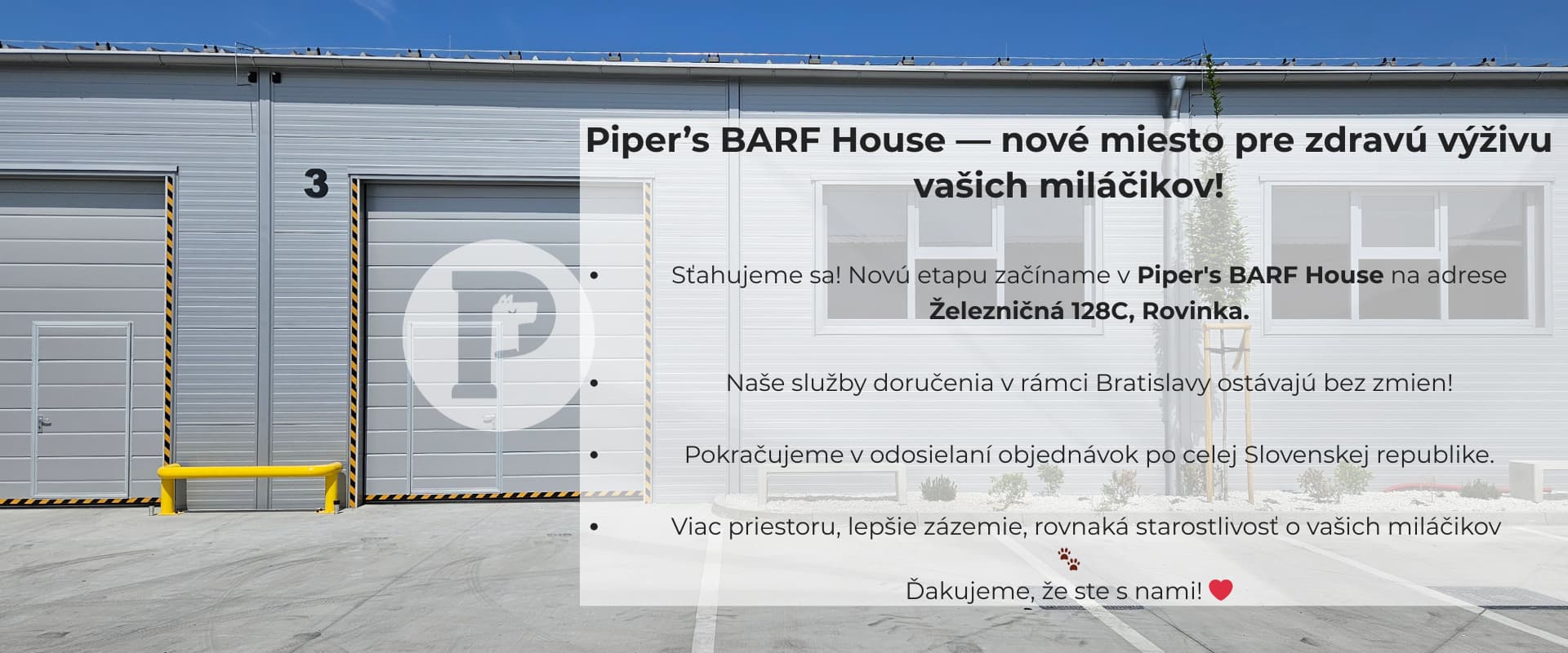 Piper's BARF House