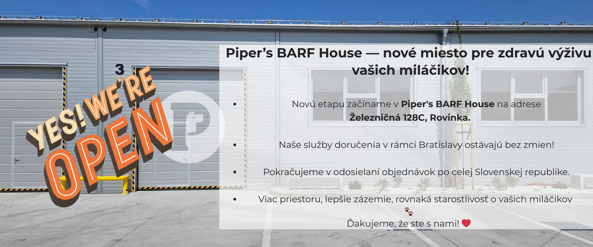 Pipers BARF House