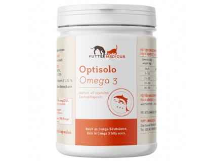 Futtermedicus - Optisolo omega-3 kapsuly z lososovým olejom 180 pcs.
