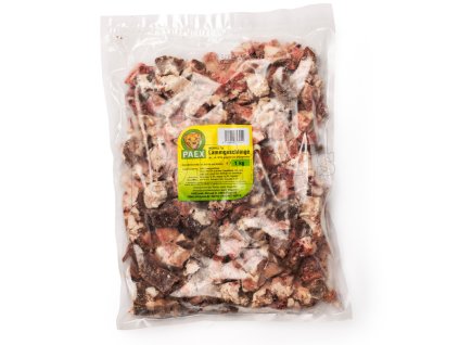 PAEX Kocky z jahňacích vnútorností – mrazené BARF kocky pre psov a mačky