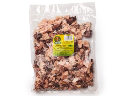 Kuracie prsia, krky a vnútornosti – mrazené mäso pre psov a mačky