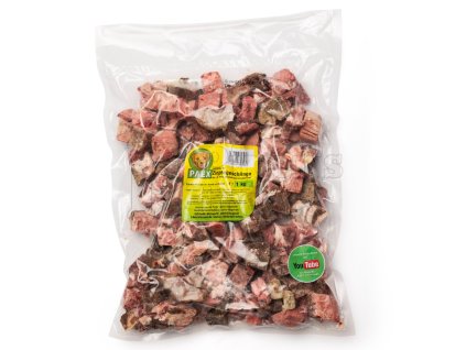 Kozie vnútornosti v praktických BARF kockách