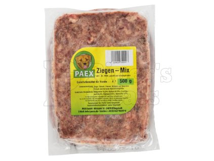 PAEX Kozie mäso MIX – surový BARF mix pre psov