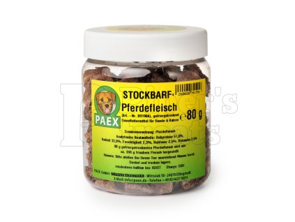 PAEX Mrazom sušené konské mäso 1