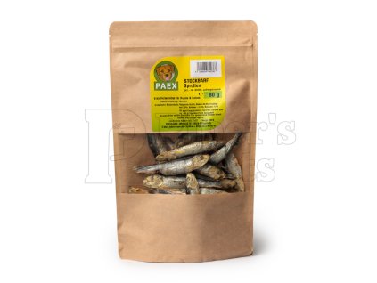 PAEX – Mrazom sušené rybky šproty, BARF snack pre psov a mačky