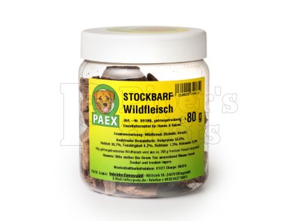 PAEX mrazom sušená divina – zdravá monoproteínová maškrta pre psov