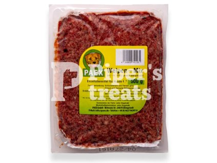 PAEX – BARF Mix pre šteniatka, hovädzie mäso z krku a držky