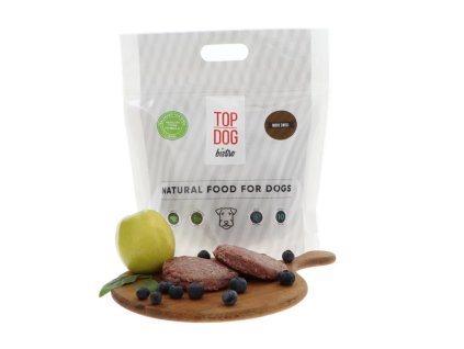 Top Dog Bistro – More Smell, BARF krmivo s hovädzími držkami