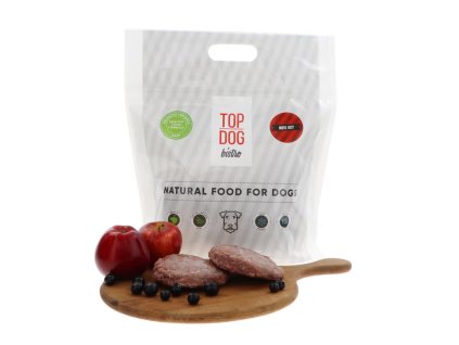 Top Dog Bistro – More Beef, kompletné BARF krmivo