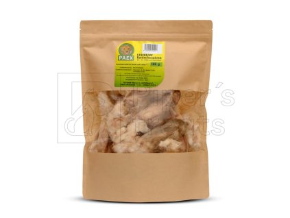 PAEX – Králičie uši so srsťou, sušené BARF maškrty pre psov