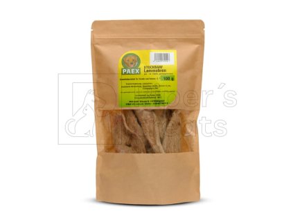 PAEX – Jahňacie uši so srsťou, sušené BARF maškrty pre psov