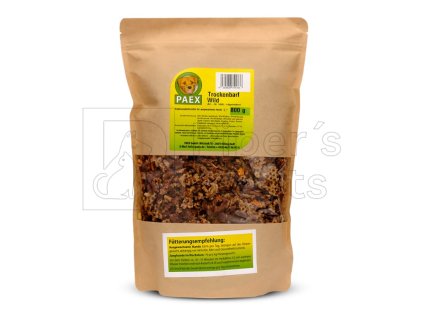 PAEX sušené menu z diviny pre psov s vysokým podielom mäsa