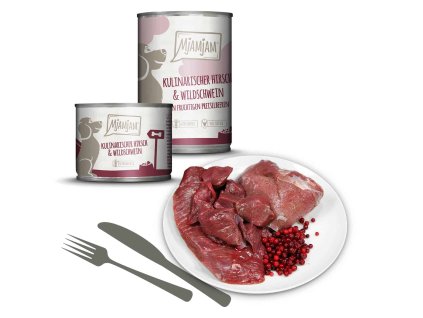 MjaMjaM - Zverina s diviačim mäsom a brusnicami