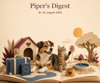 V novom #PipersDigest sme vybrali päť tém: 🏠 ako pomôcť zvieratám, ktoré stále čakajú na domov, 🐱 čo ukázal malý výskum...