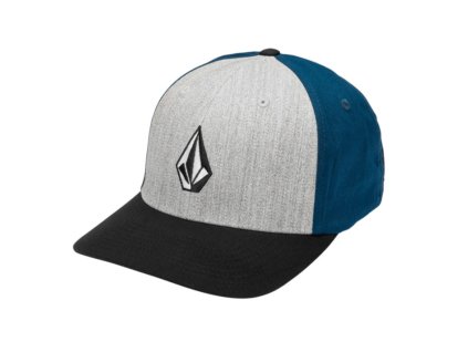ksiltovka volcom full stone heather flexfit deep blue